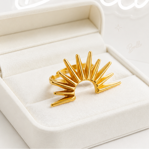 Bague demi soleil