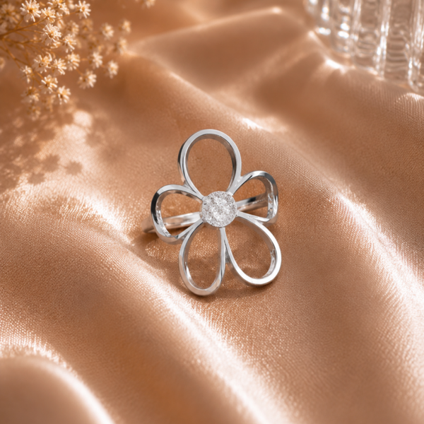 Bague fleur