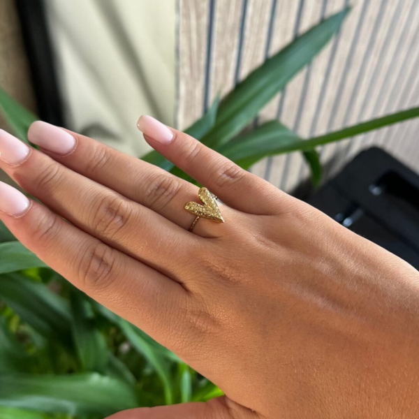 Bague cœur
