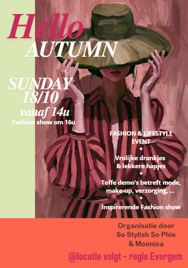 HELLO AUTUMN - Fashion & Lifestyle EVENT