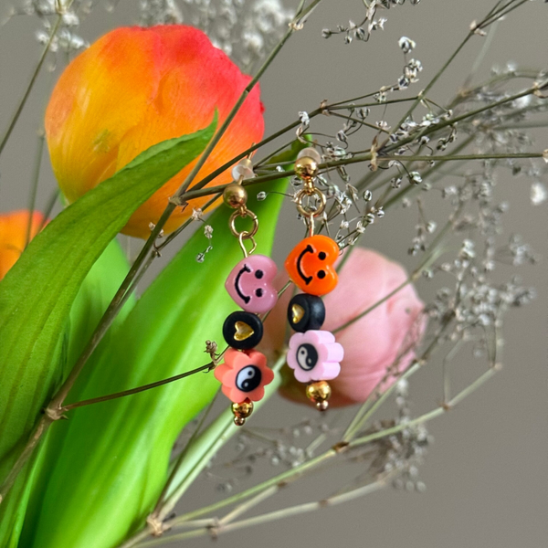 Funky Oranje/Roze - Goud