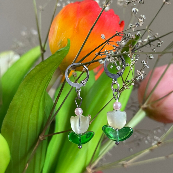 Tulip Soft Yellow - Zilver