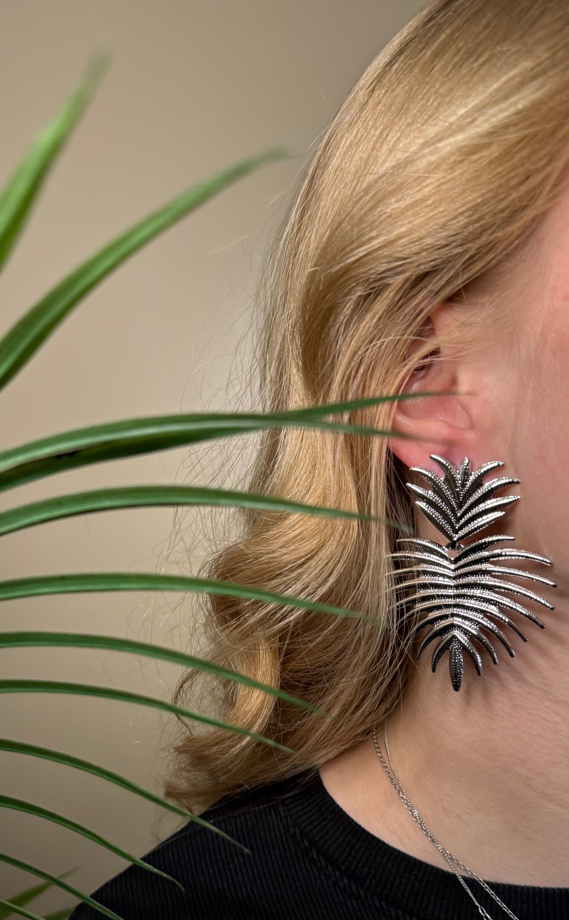 Feestelijk blad, zilver | Stainless Steel