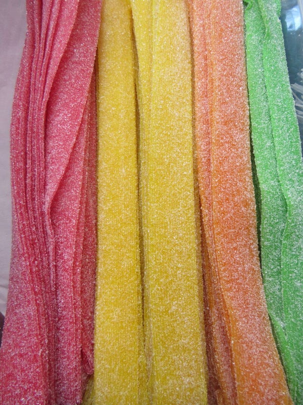 Tapis citriques rouge - goût cerise - 10 pièces