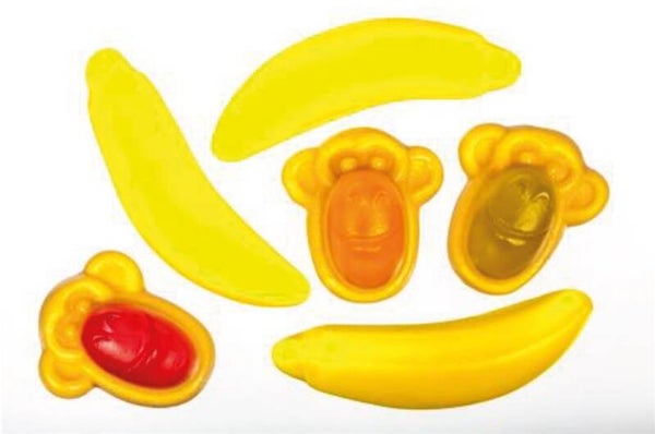 Singe + bananes - 100 grs