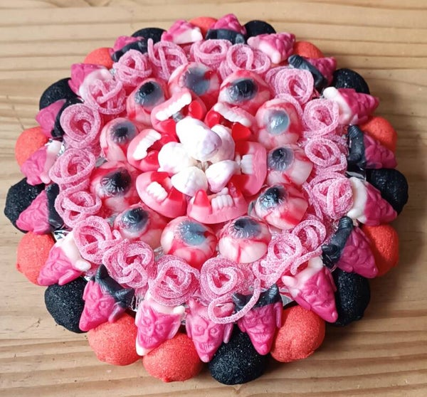 Halloween tarte rouge