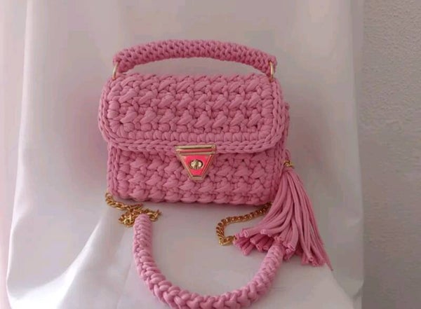 Sac à main rose