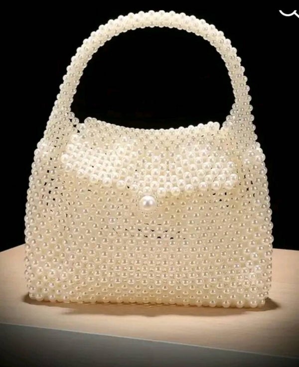 Sac à main élégant avec perles