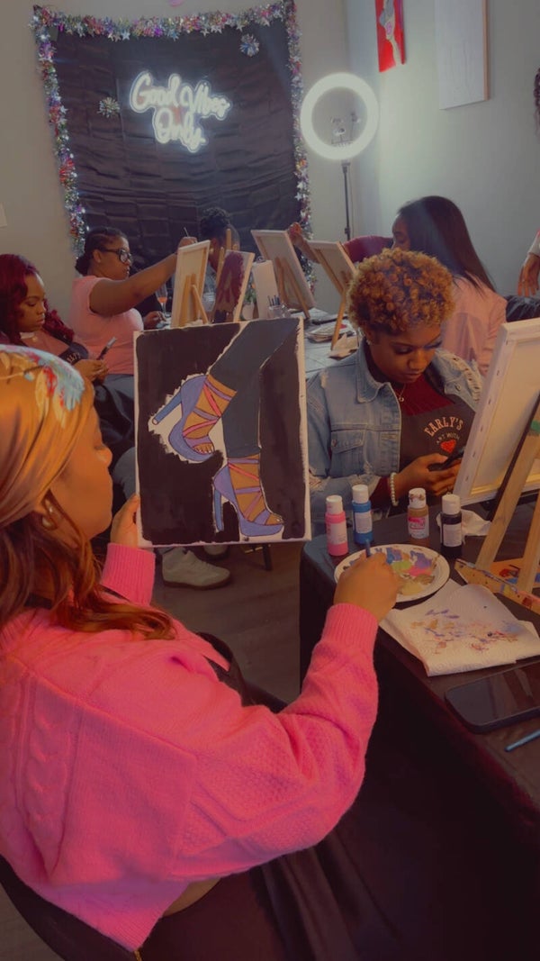 (Pick and paint)Sip and Paint Saturday, April 19 5-7pm 2025