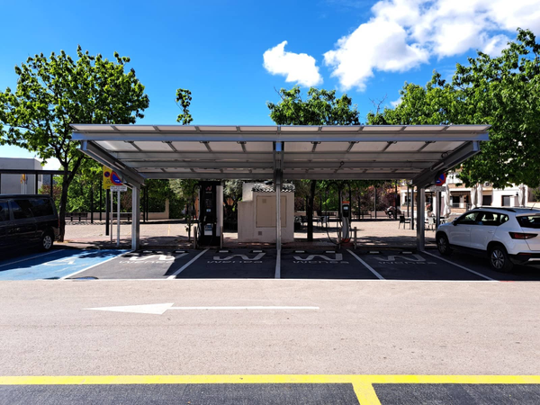 Structure  KIT Simple photovoltaic parking 2-4-6 or 8 Cars