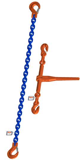 McBULL 2-teilige, mit Sondergüte-Kette (ohne H-Stempel)