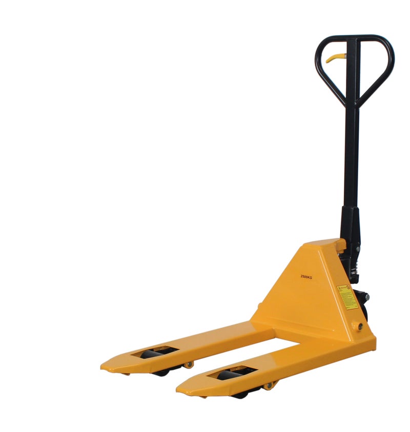 Hubwagen mit Sonderlänge für spezielle Palettengrößen