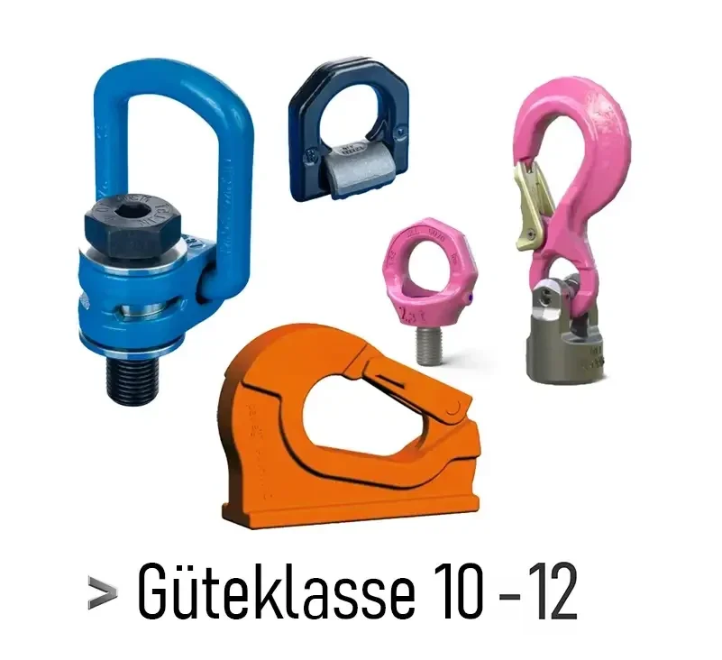 Anschlagpunkte und Ringschrauben Güteklasse 10 – hochfeste GK10 Anschlagmittel für maximale Sicherheit und Tragfähigkeit.
