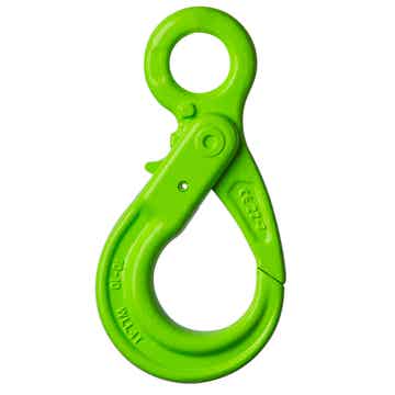 DELTALOCK Selbstschließende Ösen-Lasthaken - Güteklasse 10