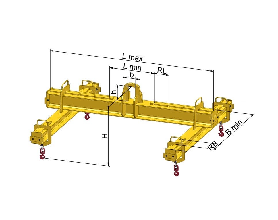 Kategorie Sonderbau – individuelle Lastaufnahmemittel und Sondertraversen für spezifische Hebeanforderungen in der Industrie.