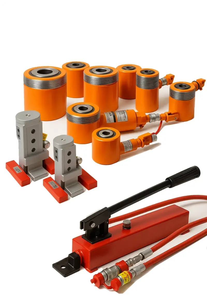 Kategorie Hydraulik – Pumpen, Zylinder und Werkstattpressen