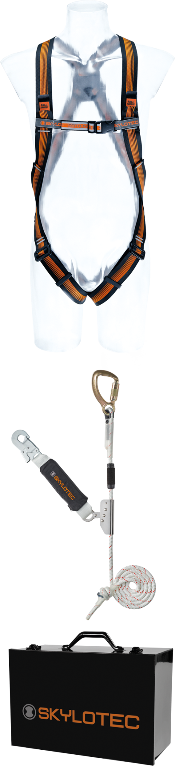 SKYLOTEC - Auffanggurt-Set mit mitlaufendem Auffanggerät KIT 7