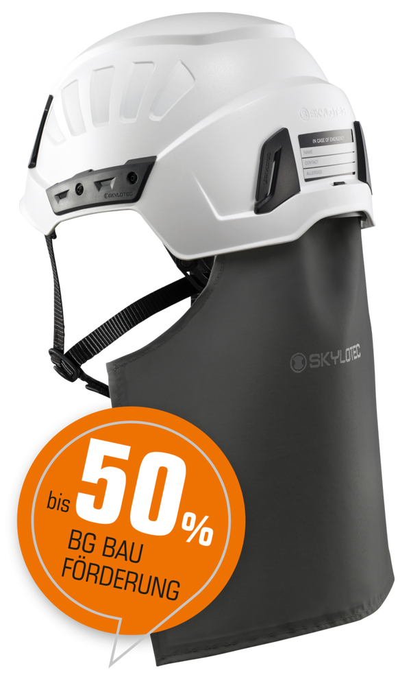 SKYLOTEC - Industriehelm mit integriertem Nackenschutz KIT INCEPTOR GRX HV + NECKX