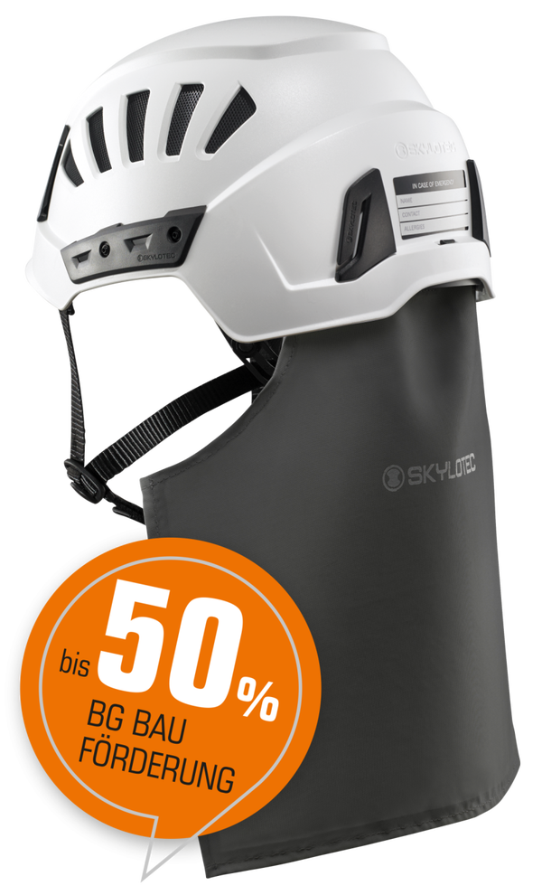 SKYLOTEC - Industriehelm mit integriertem Nackenschutz KIT INCEPTOR GRX + NECKX