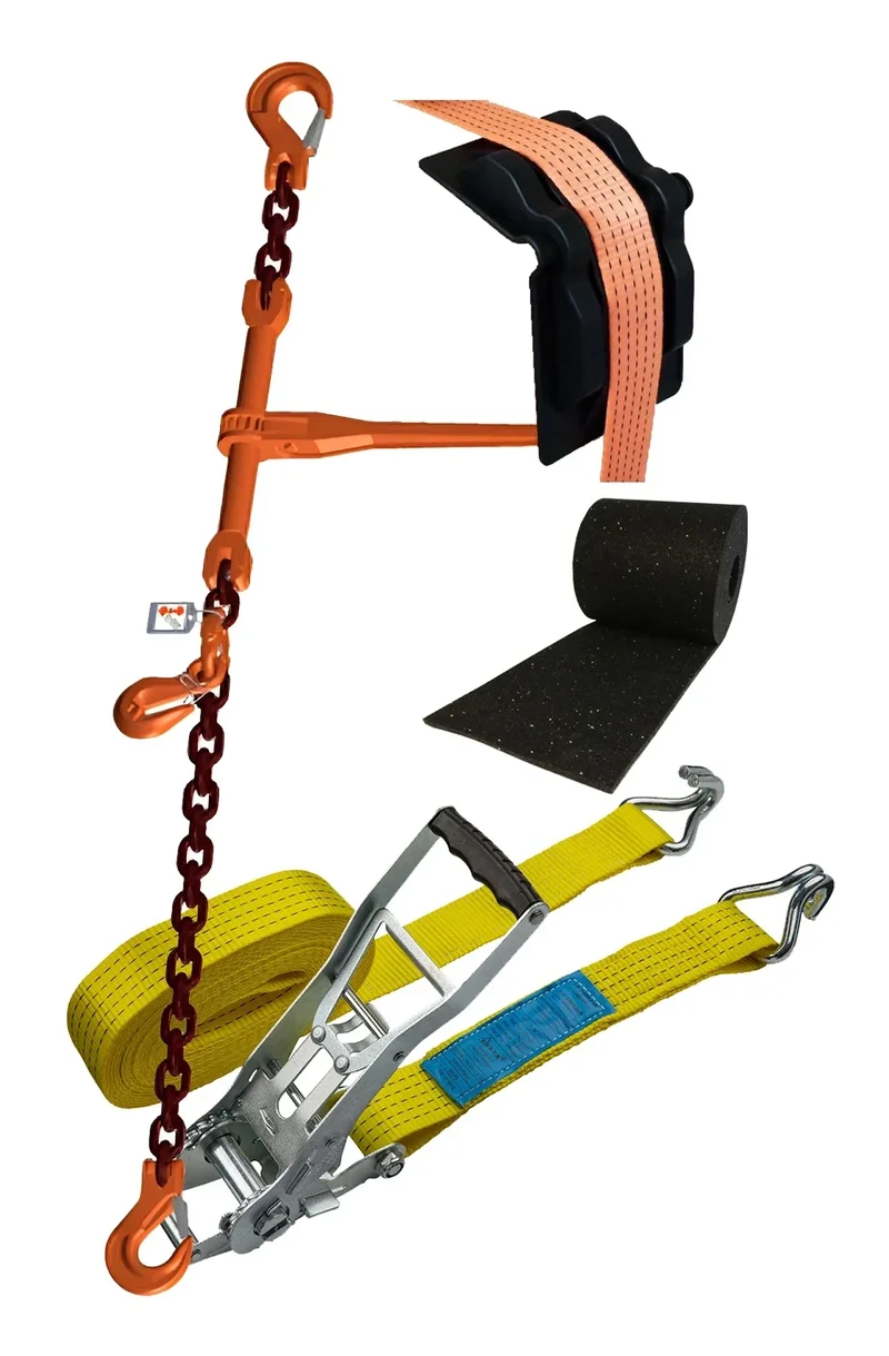 Kategorie Ladungssicherung – Zurrgurte, Zurrketten und Zubehör