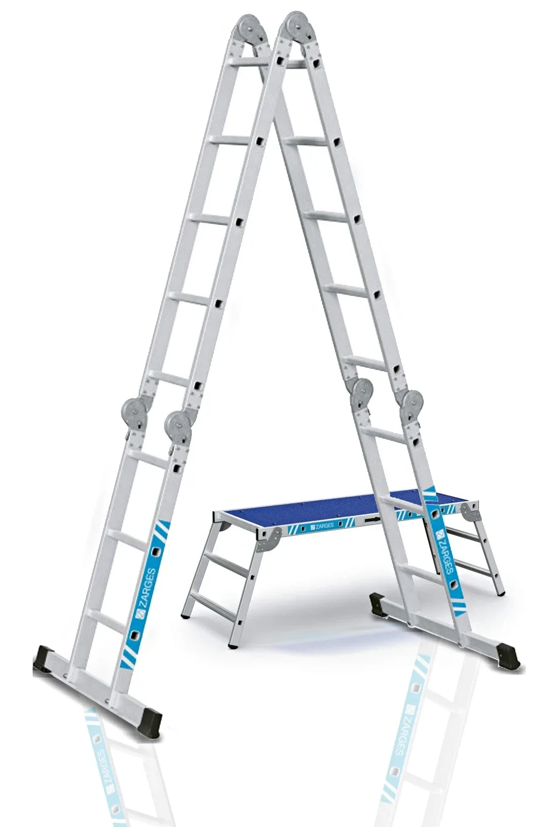 Kategorie Leitern, Tritte und Podeste – Anlegeleitern, Plattformleitern und Arbeitstritte für sicheres Arbeiten in der Höhe