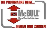 Logo von McBULL – Marke für Hebetechnik, Anschlagmittel und Zurrtechnik