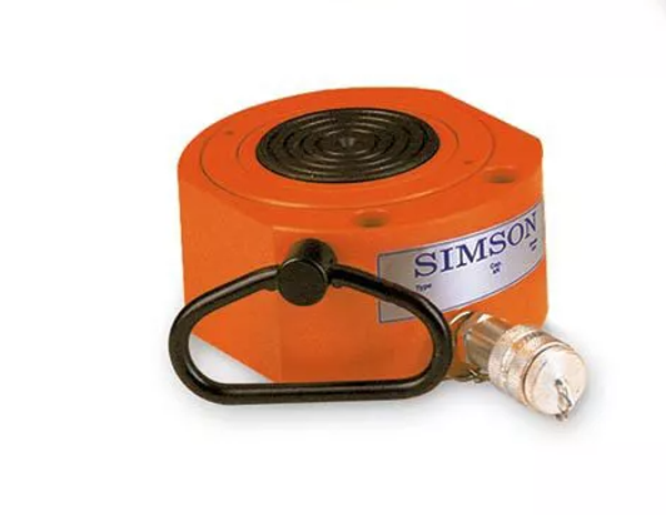 Simson Flachzylinder, Feder- oder Lastrückzug