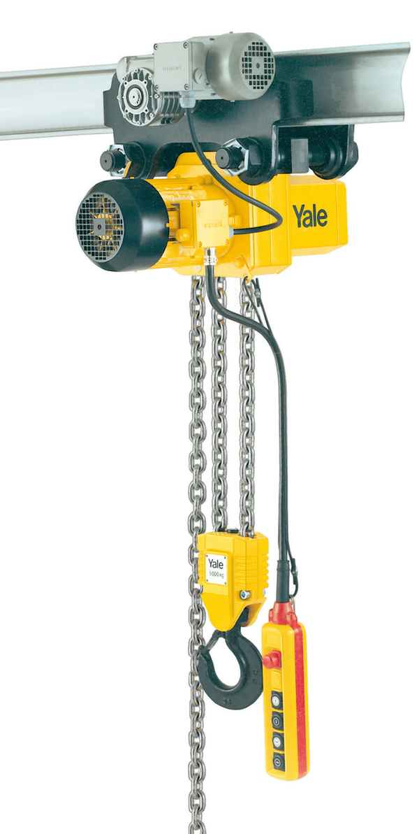 Yale® CPEF Elektrokettenzug mit Fahrwerk