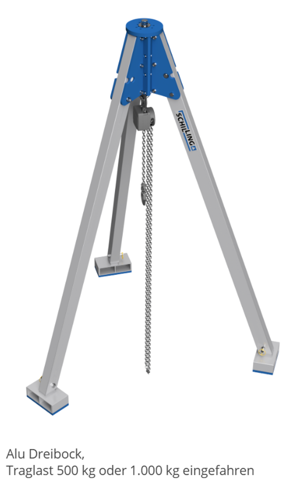 Schilling Alu-Dreibock