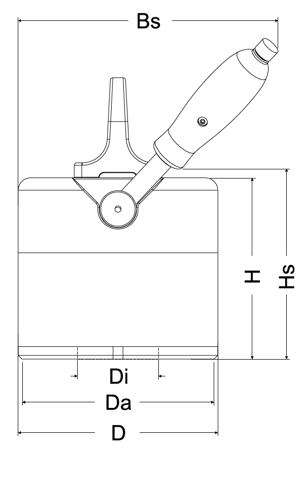 Maßzeichnungen und Abmessungen von Flaig FX-C (speziell für Ringe und Hülsen)