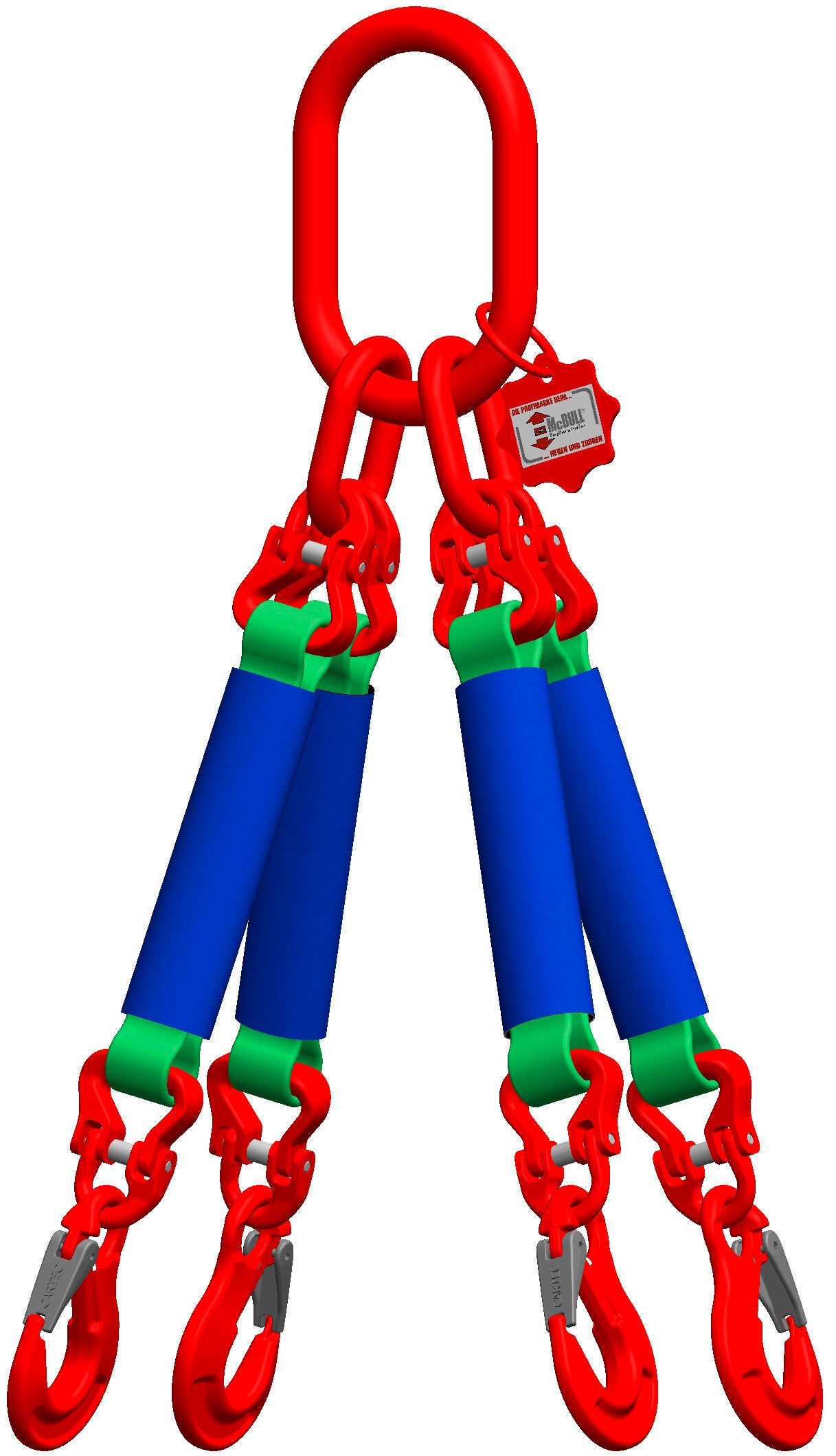McBULL 4-Strang-Rundschlingengehänge [frei konfigurierbar]