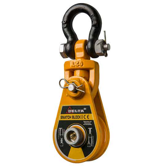DELTA Umlenkrolle mit Schäkel