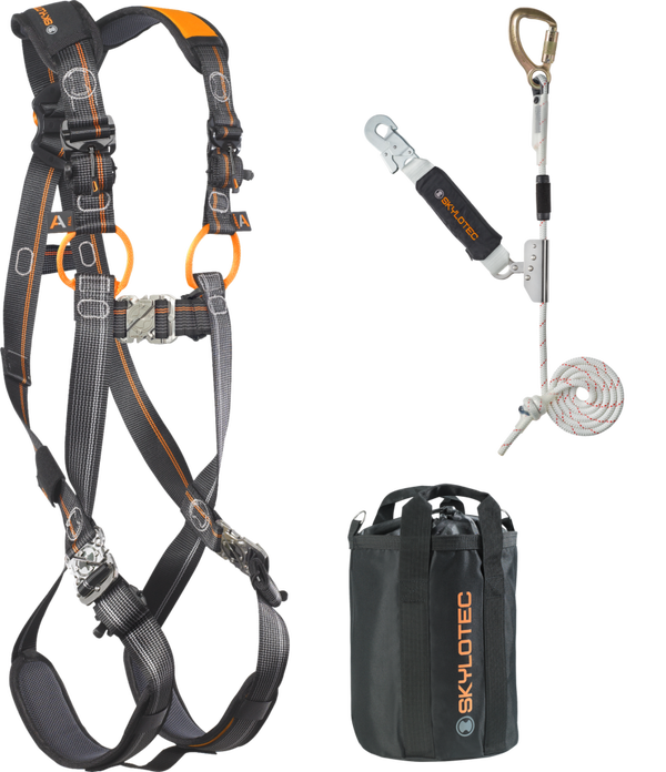 SKYLOTEC - Auffanggurt-Set ROOFER KIT COMFORT (ROPEBAG)