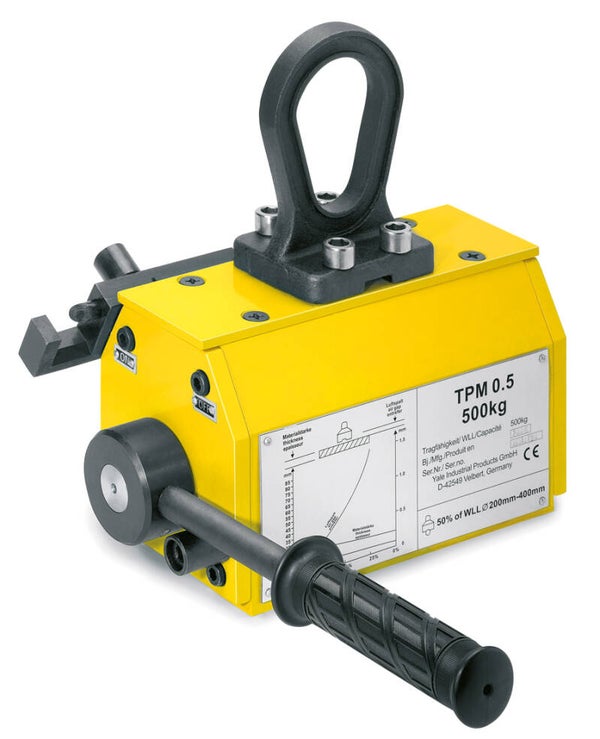 Yale® - TPM-Flachmaterial Permanent-Lasthebemagnete