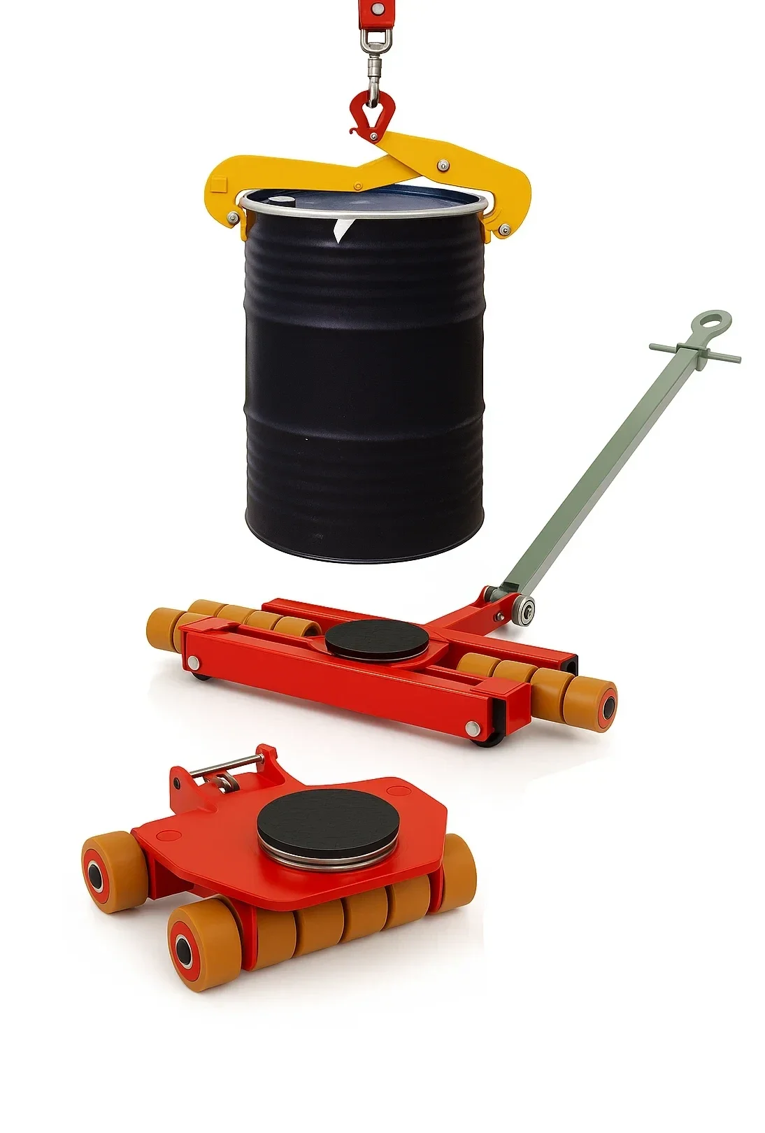 Kategorie Transport- und Hebetechnik – Fahrwerke, Hubroller, Fasshandling und Palettenfahrgestelle