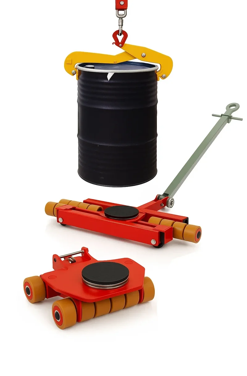 Kategorie Transport- und Hebetechnik – Fahrwerke, Hubroller, Fasshandling und Palettenfahrgestelle