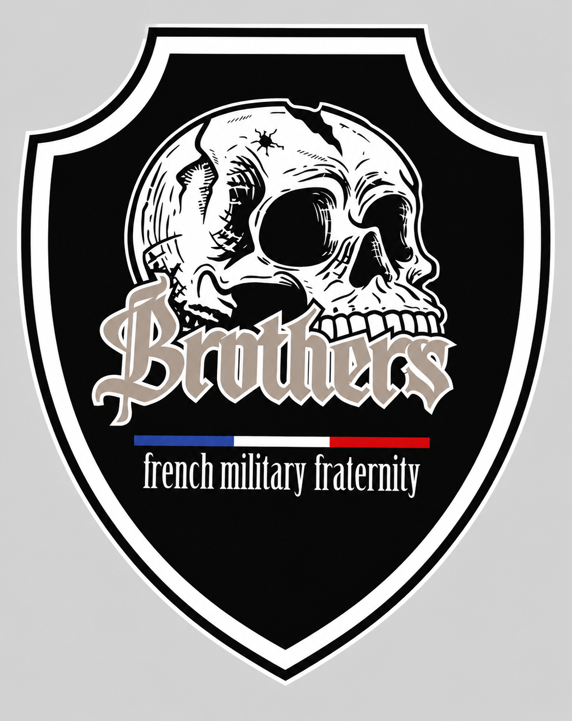 Magnet Brothers In Arms – Skull French Military Fraternity
