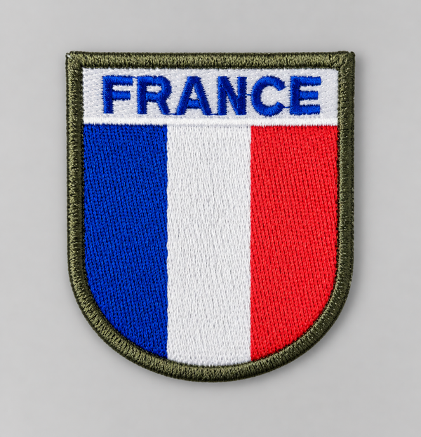 Patch France brodé – Écusson tricolore