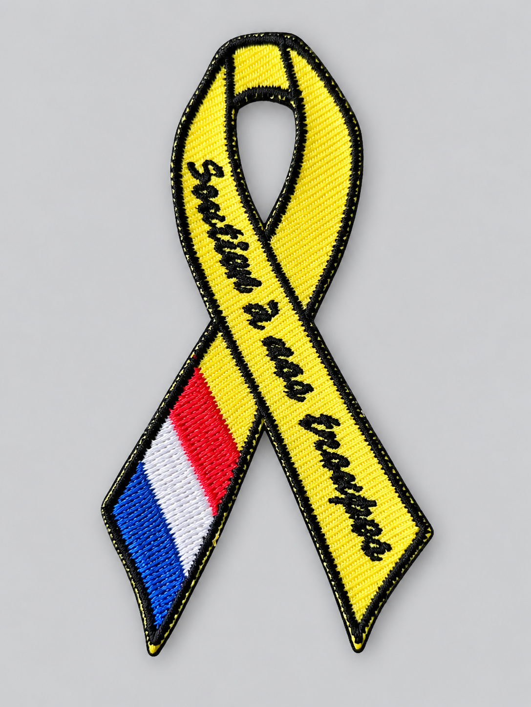 Patch Ruban jaune – Soutien à nos troupes