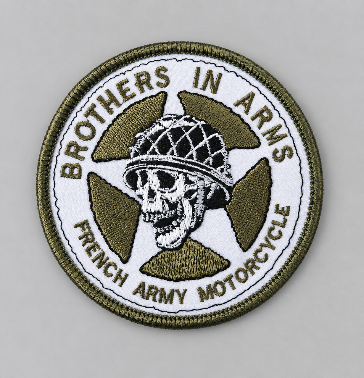 Patch Brothers In Arms – French Army Motorcycle