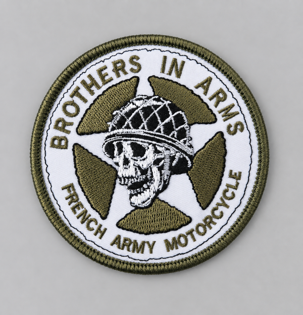 Patch Brothers In Arms – French Army Motorcycle