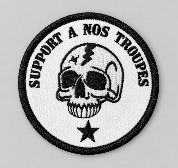 Patch Soutien à nos troupes – Skull