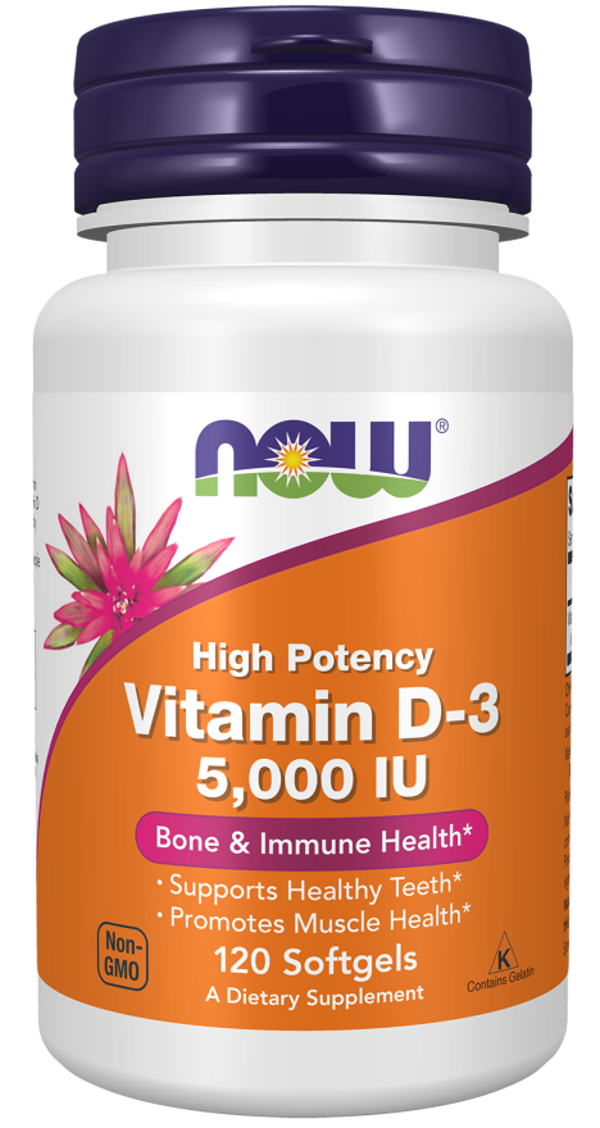 NOW - Vitamin D-3 5,000IU