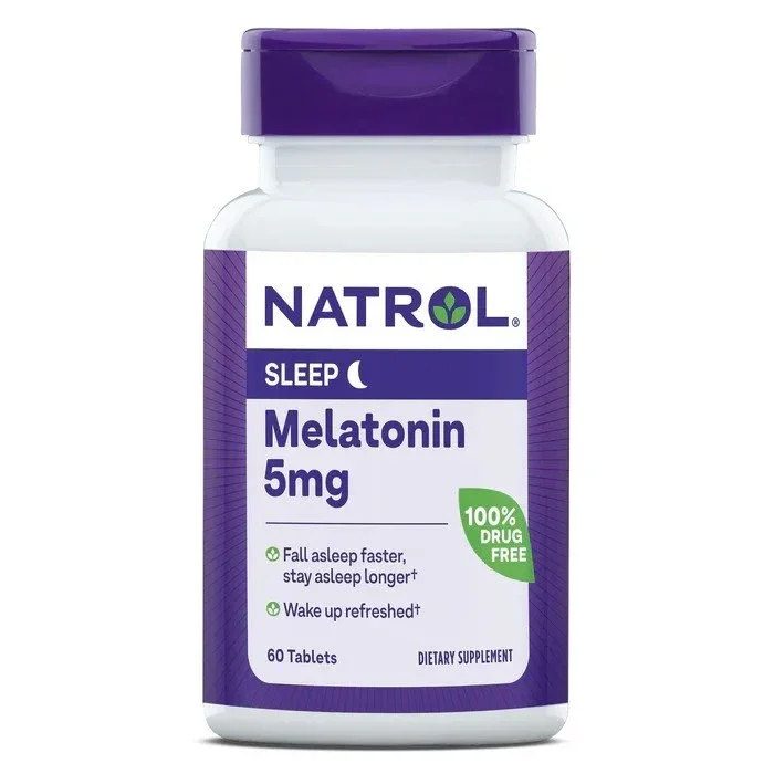 Natrol - Melatonin 5mg time release 60 tablets