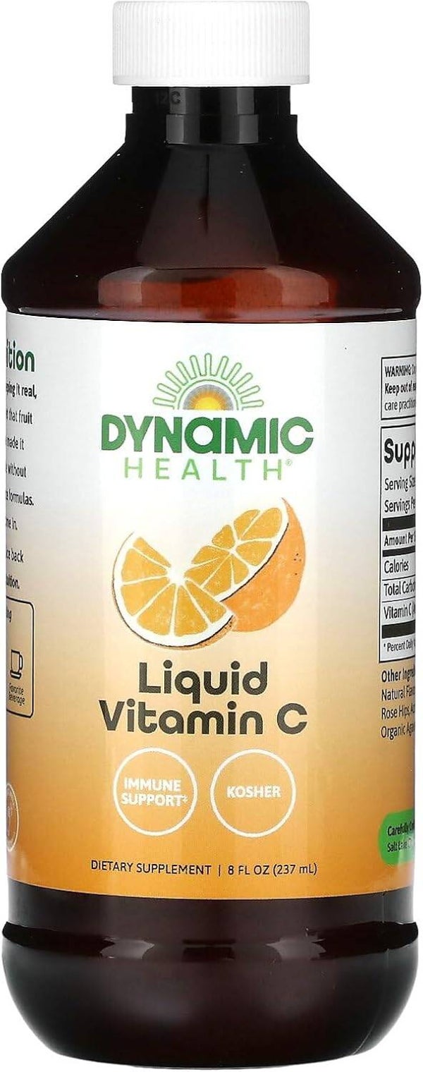Dynamic Health Liquid Vitamin C Natural Citrus - 1000 Mg - 16 Fl Oz