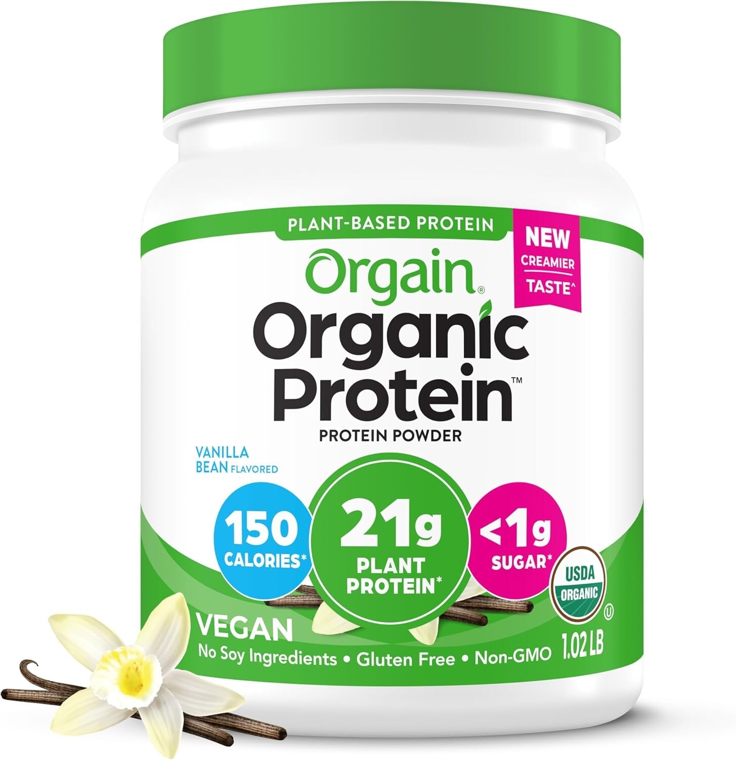 Orgain Organic Plant Based Protein Powder - 1 Each - 1.02 Lb