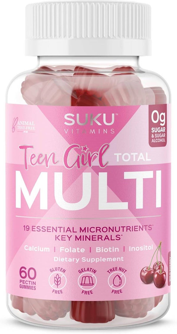 SUKU Teen Girl Multivitamin Gummies