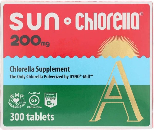 Sun Chlorella A Tablets - 200 Mg - 300 Tablets