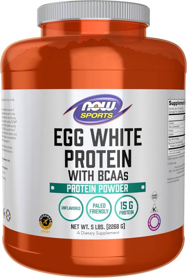 Now Foods - Eggwhite Powder Unflvr - 1 Each-19.2 OZ