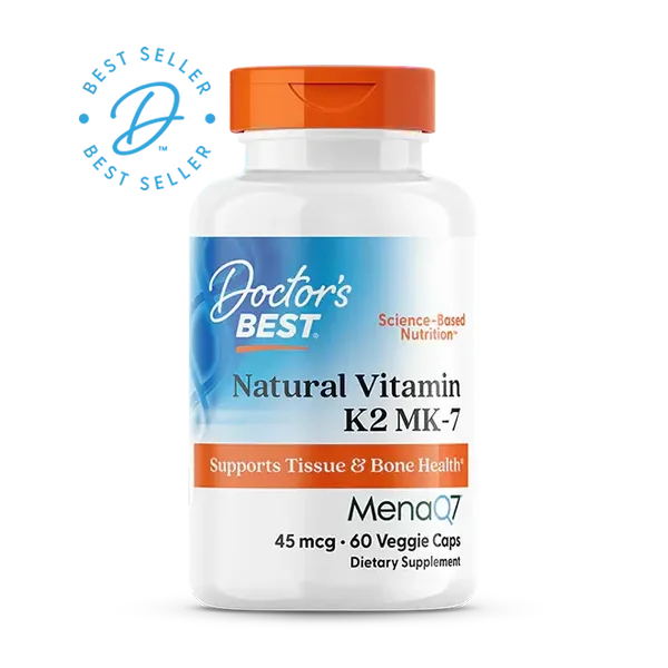 Doctor's Best - Natural Vitamin K2 MK-7